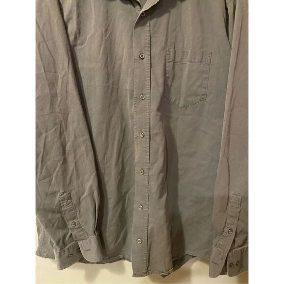George Grey Long Sleeve Polo Button Up Shirt Size XL - Picture 4 of 7